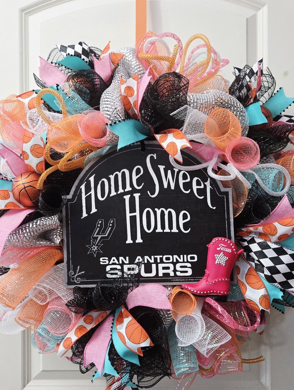 San Antonio Spurs Wreath